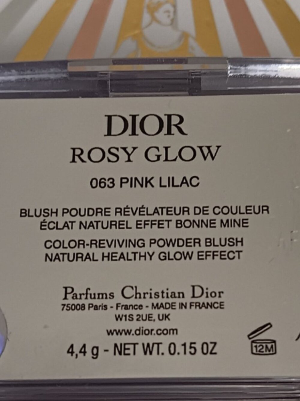 DIOR ROSY GLOW-PINK LILAC-063 - Picture 6 of 6
